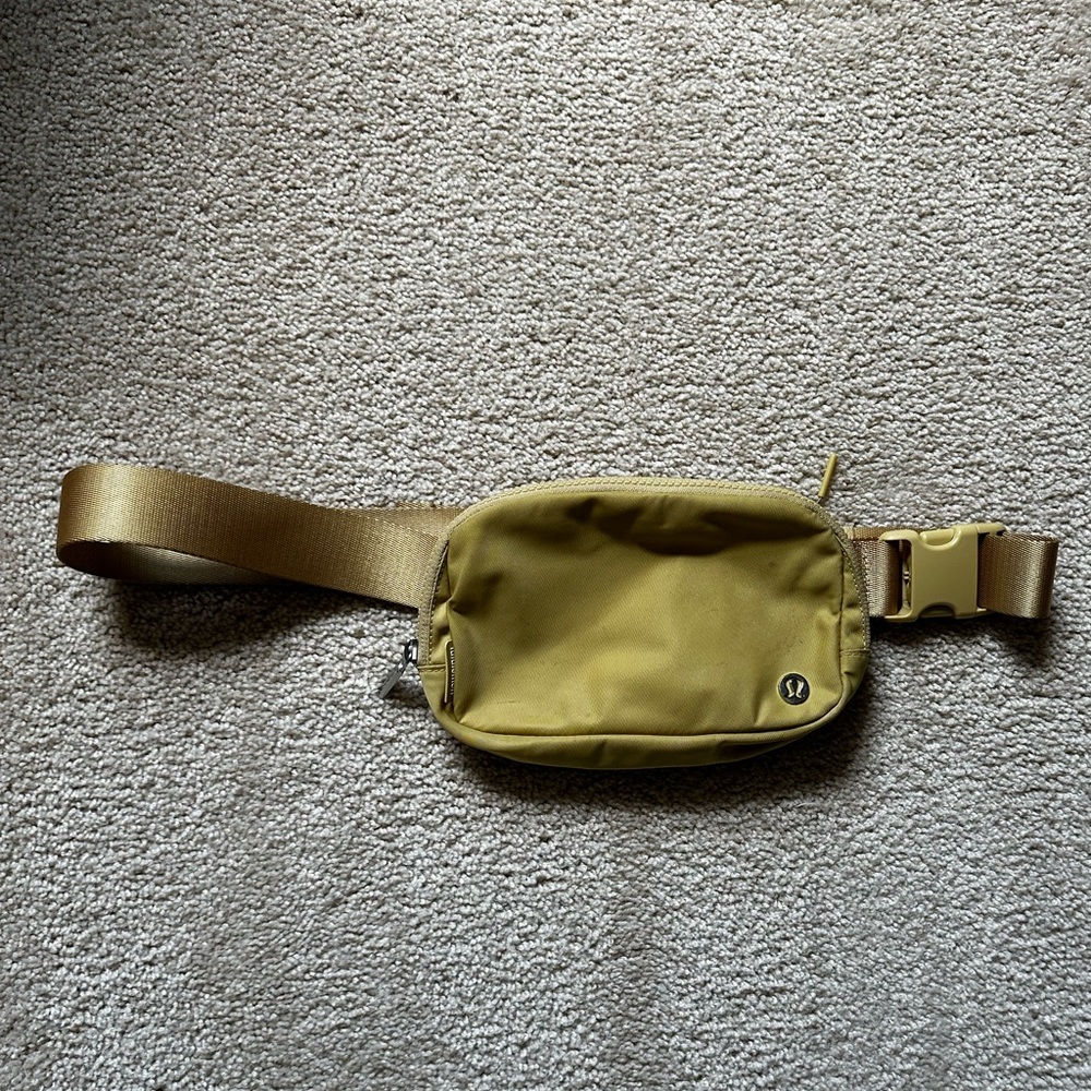 Lululemon Athletica Yellow Crossbody Bag